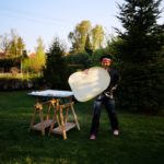 výběr barev spinning Dough